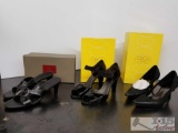 3 Pairs of Women's Designer Shoes by Cole Haan Size 8 and Circa Size 7.5