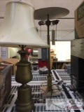 Two vintage lamps