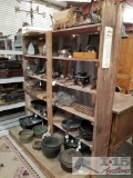 Vintage Wood Shelving Unit