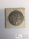 1887- O Morgan Silver Dollar