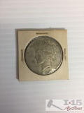 1922- S Peace Silver Dollar