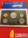 US Mint 1971 Proof Set (penny, nickel, dime, quarter, half dollar)