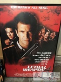 Framed Lethal Weapon 4 Autographed movie poster