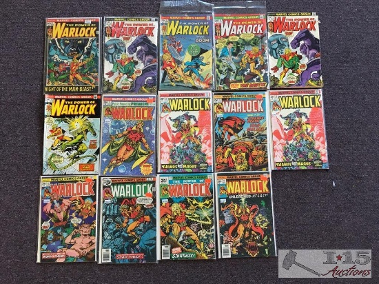 Marvel.. The Power of Warlock 1-15 Not Consecutive