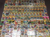 Approximately 233 Marvel and DC Comic Books from the 60's to 80's