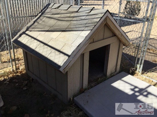 Wooden Dog House