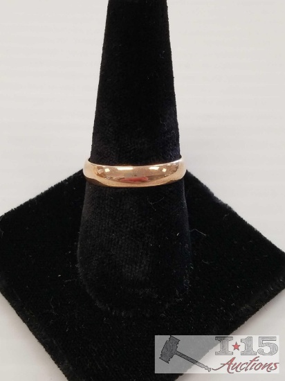 Men's gold ring size 9.5