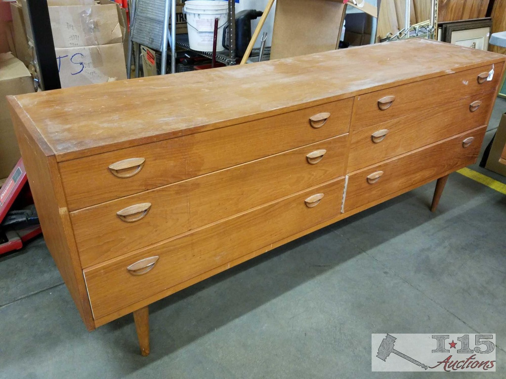Vintage Wood Dresser