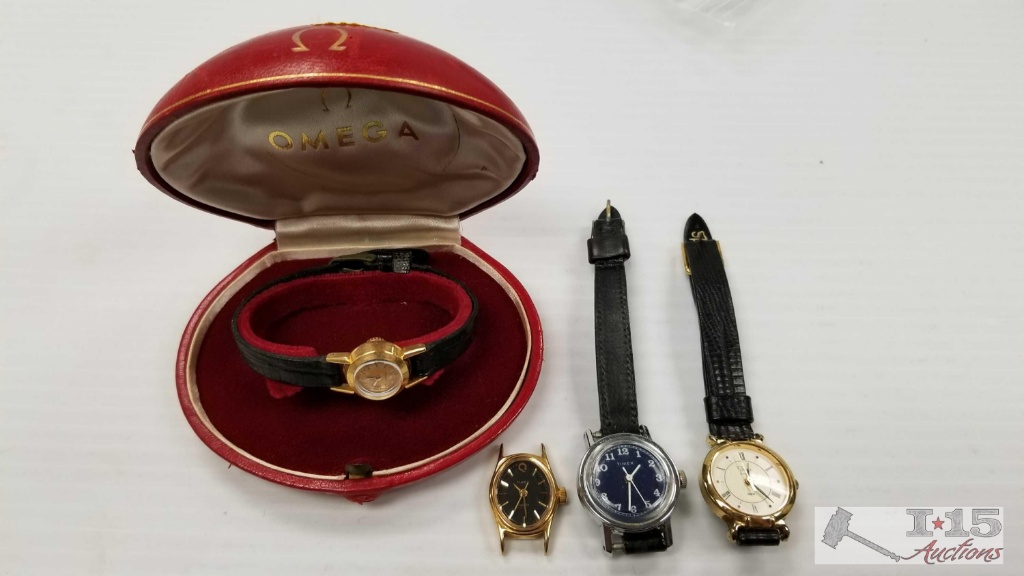 4 Watched. 3 Timex and 1 Omega