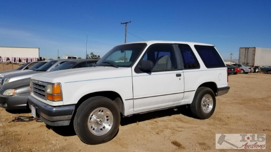 1992...Ford...Explorer 2WD White Current smog