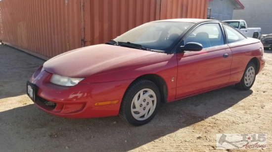 1998...Saturn...S-Series SC1 Red CURRENT SMOG