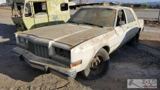 1983 Plymouth Grand Fury 4 Door Sedan