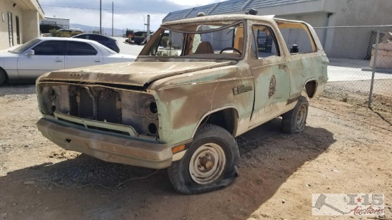 1985 Dodge Ramcharger 4X4