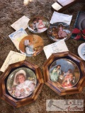 Collectible Plates With Certificate Of Authenticity