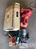 Headlamp Aimer Kit, Gas Tanks, Sander, Drill And More