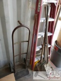 6ft Ladder, Dolly, Yard Tools
