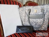 Anne Klein Bag and Dwell Studios Laptop Case and a Hobo Wallet, HP Printer, Lable Maker and a 3 Hole