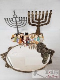 Hanukkah Menorah?s, Mirror and More