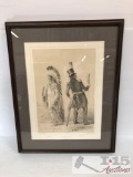 Uncolored Lithographs by George Catli, (Day & Hagh Mcgahey)
