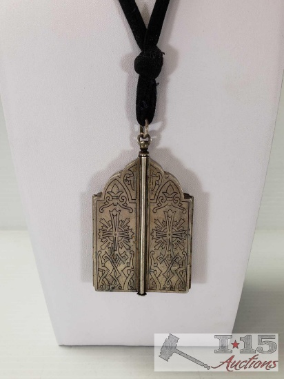 Necklace with Large Pendant