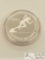 1984 Twenty-five Dollars Jamaica Large Silver Proof Coin