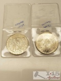 2 Egyptian Silver Proof Coins One