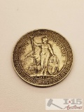 1912 Great Britain Trade Dollar  Coin