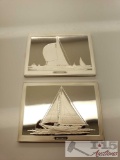 Intrepid and Skipjack Ship Sterling Silver First Edition Proofs