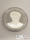 1981 500 Shillings Ugandan Large Silver Proof Coin