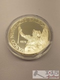 1978 20 Balboas Panama Large Silver Proof Coin