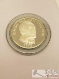 1972 20 Balboas Panama Large Silver Proof Coin
