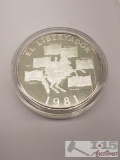 1981 20 Balboas Panama Large Silver Proof Coin