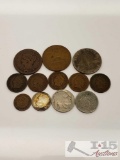Miscellaneous US and Foreign Antique Coins