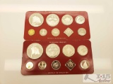 1978 and 1979 Common Wealth of the Bahamas Proof Sets
