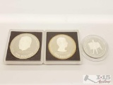 1978 and 1983 Common Wealth of the Bahamas Sterling Silver Proofs