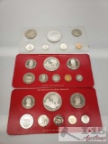 1973, 1978, and 1979 Republic of Liberia Proof Sets