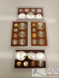 1973, 1974, 1975 Cook Island Proof Coins