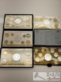 1975-1979 France Fleurs De Coins Proof Sets