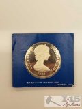 1983 10 Dollar Solomon Island Sterling Silver Proof Coin