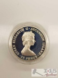 1981 25 Pence Ascension Island Proof Coin