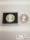 1974 and 1975 $20 Fiji Proof Coin