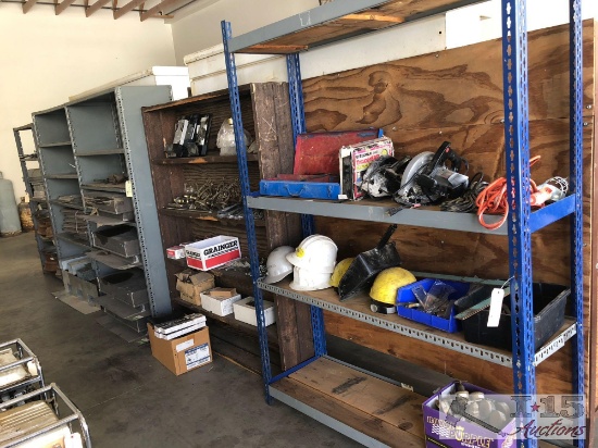 Assorted Shelving Units