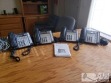 4 AT&T Land Line Phones
