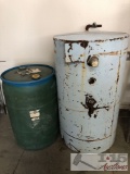 55 Gallon Water tank, Large Water Barrel