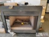 Zero Clearance Fireplace with Chimeny Parts