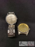Timex Watch and Sharp Watch