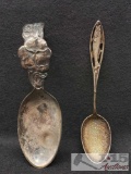 Two Sterling Silver Spoons