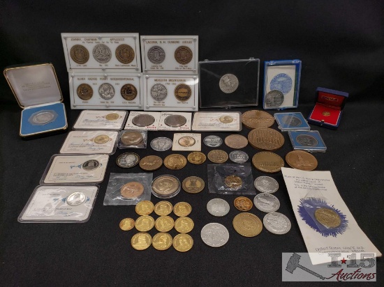 Mixed Metal Commemoratives and Franklin Mint Collectors Society