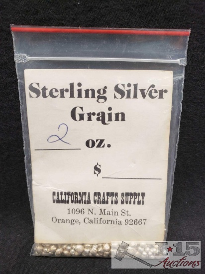 Sterling Silver Grain