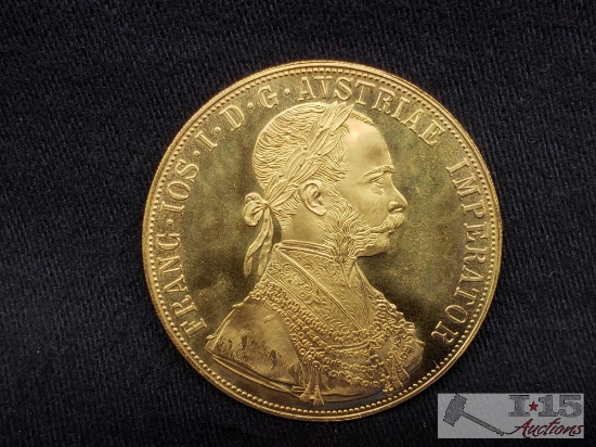 1915 Austrian Gold Lod .986